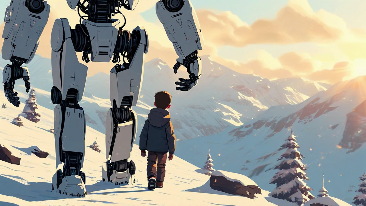 boyrobotwinter